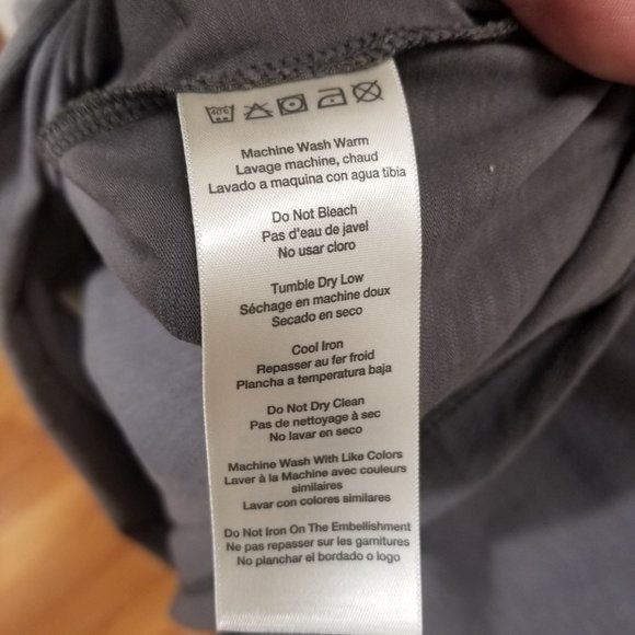 MERRELL XS Gray V Neck Sports Dress - Picture 7 of 8